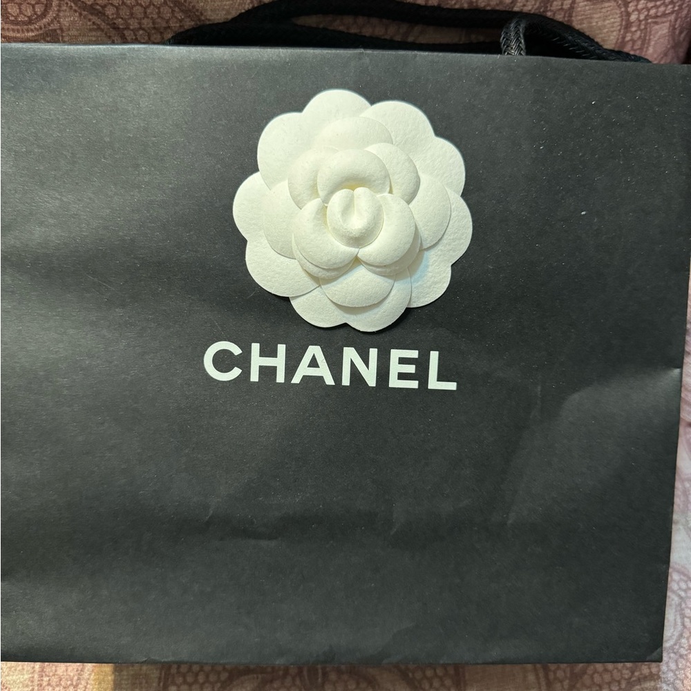 Authentic Chanel shopping bag small
